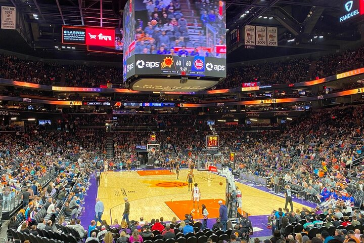 Phoenix Suns Basketball Game Ticket at Footprint Center - Photo 1 of 7
